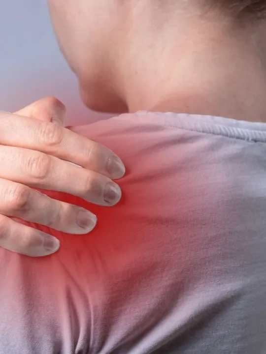 Shoulder Pain — assessed and treated at Halcyon, Hyderabad